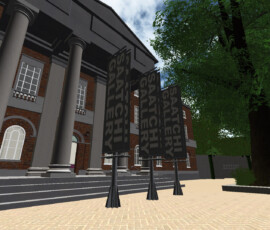 Hao2eu Nominet Internet Awards 2012, virtual world, saatchi gallery exterior